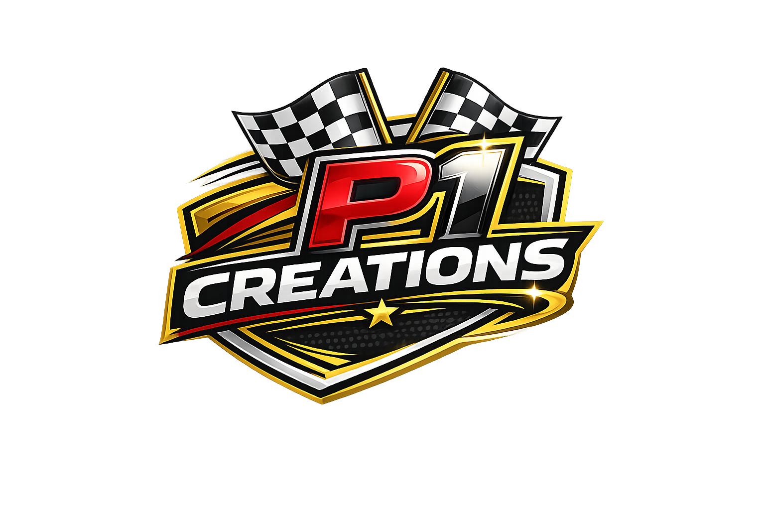 P1 Creations personalised racing mug